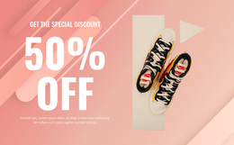 Best Homepage Design For Get The Special Discount