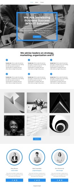 A full range of services - Html Code Example by Nicepage
