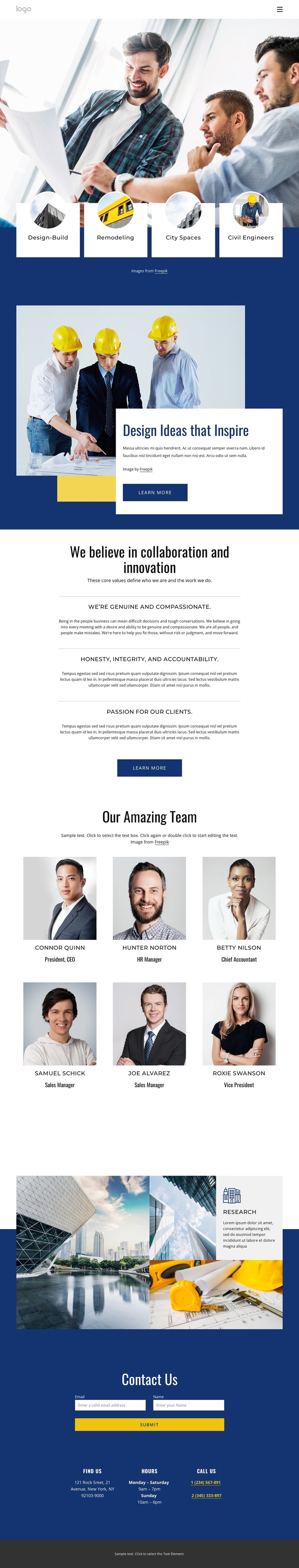 We have over 125 architecture awards HTML5 Template