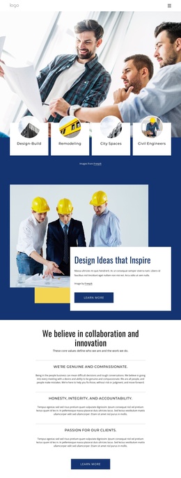 We Have Over 125 Architecture Awards - Free Joomla Website Template