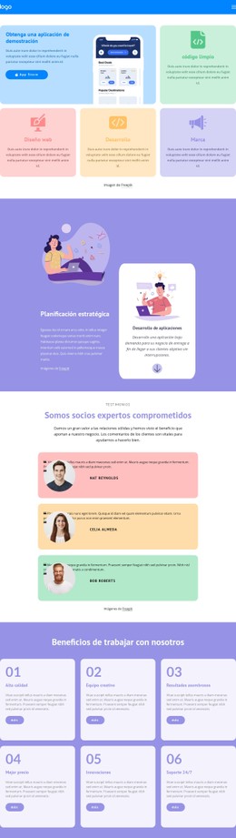 Diseño De Sitio Web Para Desarrollo Rapido