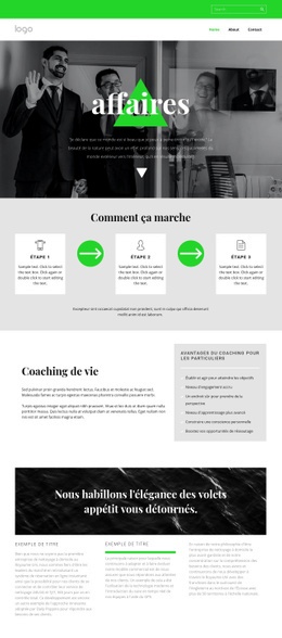 Qualité, Rapidité Et Efficacité - Website Creator HTML