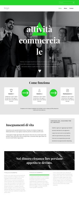 Qualità, Velocità Ed Efficienza - Website Creator HTML