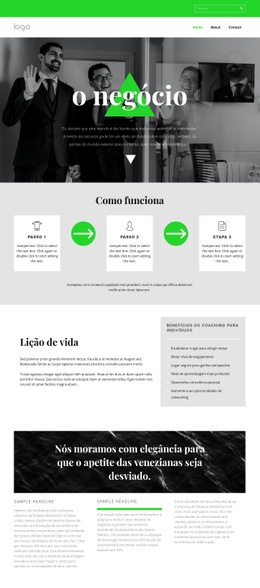 Qualidade, Rapidez E Eficiência - Website Creator HTML