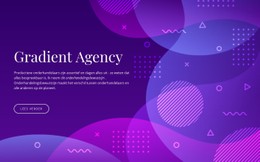 Gradient Bureau Gratis CSS-Websitesjabloon