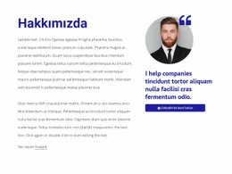 Şirketlerin Büyümesine Nasıl Yardımcı Oluyoruz - Sayfa Teması