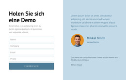 Holen Sie Sich Eine Demo - HTML-Vorlagen-Download