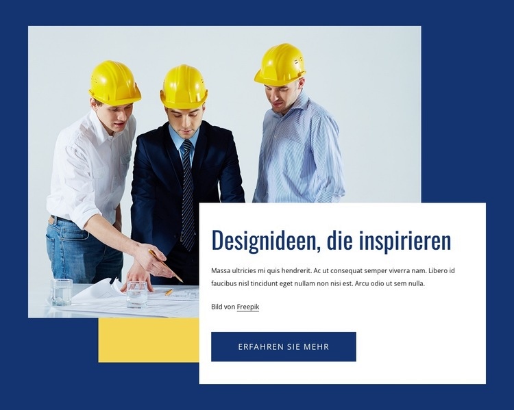 Wir hinterfragen und entwickeln Typologien weiter HTML Website Builder