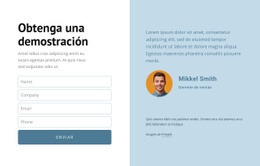 Obtenga Una Demostración: Maqueta De Sitio Web Definitiva