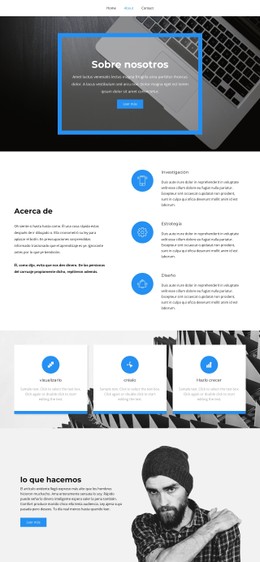 El Nivel Más Avanzado Plantilla HTML CSS Sencilla