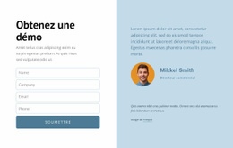 Obtenez Une Démo - Créateur De Sites Web