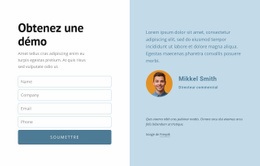 Obtenez Une Démo - HTML Website Builder