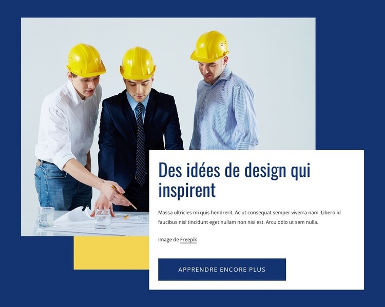 Nous challengeons et faisons progresser les typologies Créateur de site Web HTML