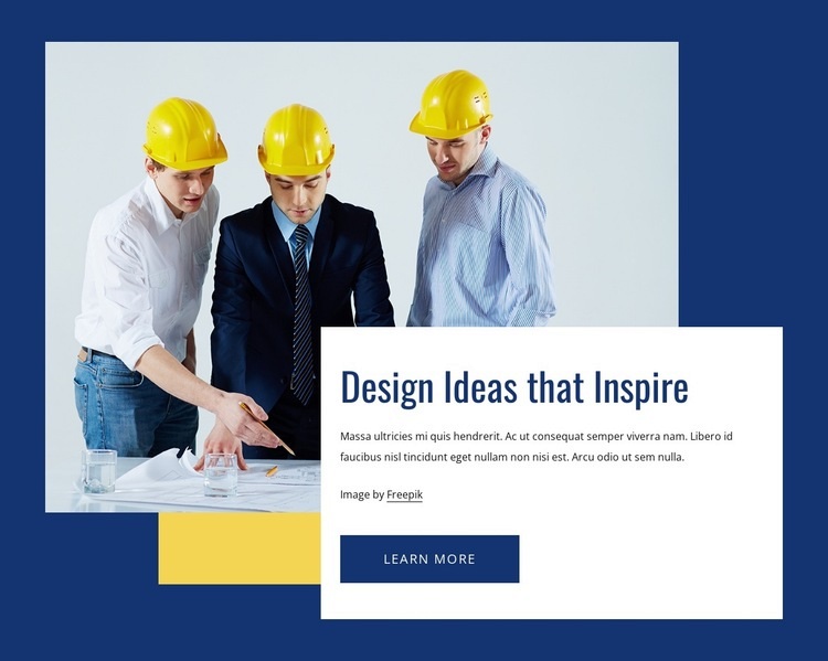 We challenge and advance typologies Homepage Design