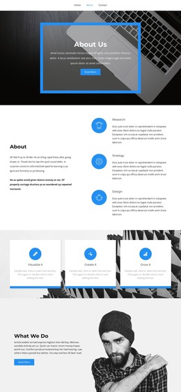 The most advanced level - CSS Template by Nicepage