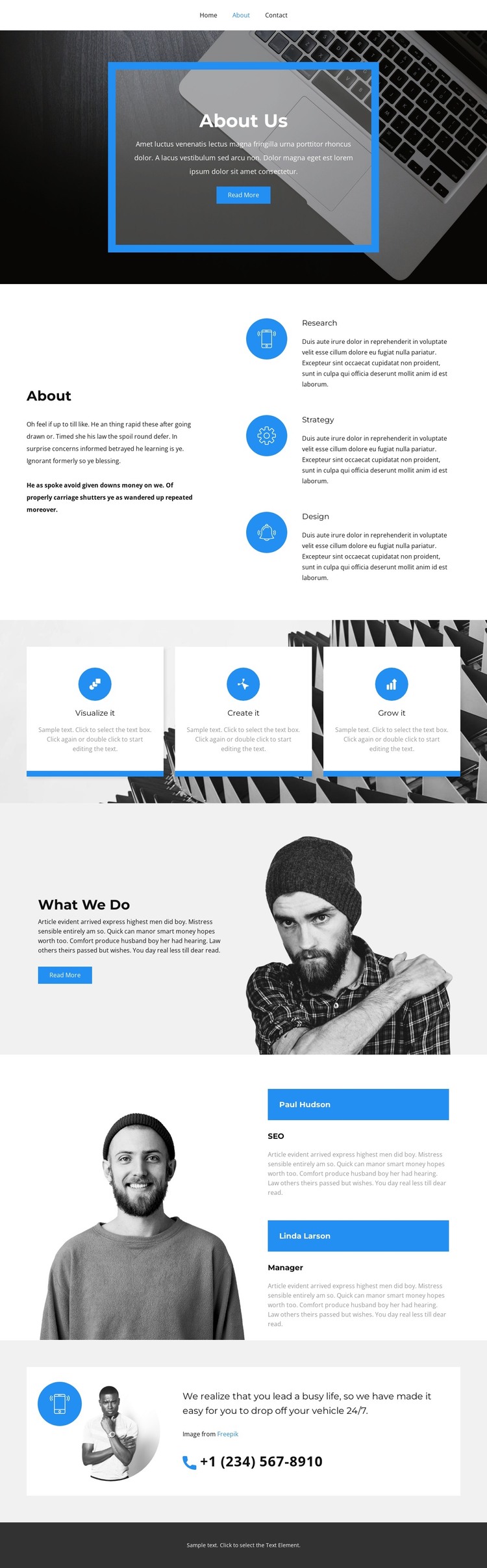 The most advanced level HTML Template