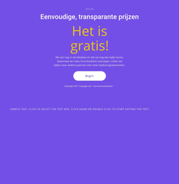Tekstblok Met Grote Knop #Website-Templates-Nl-Seo-One-Item-Suffix