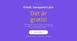 Textblock Med Stor Knapp - Webbsidamall