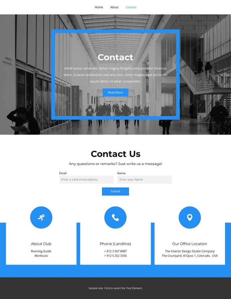 We love what we do CSS Template