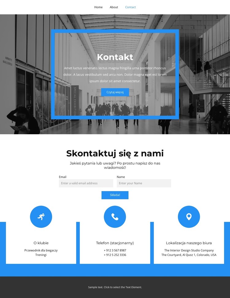 Kochamy to, co robimy Szablon CSS