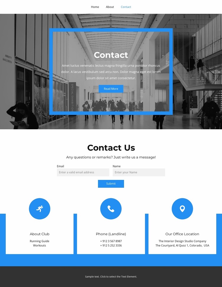We love what we do Website Builder Templates