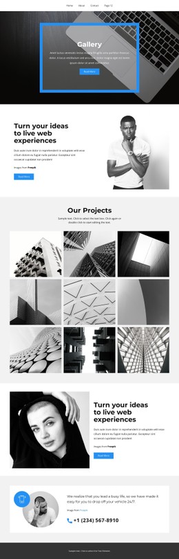 New Project Style.css Project curator - CSS Template by Nicepage