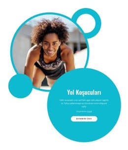 Her Yaştan 700.000 Koşucu - Web Tasarımı Modeli