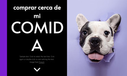 Comida Para Perros - Plantilla De Comercio Electrónico Joomla