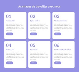 Nous Offrons Un Travail Flexible - HTML Builder Drag And Drop