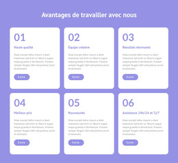 Nous Offrons Un Travail Flexible - Modèle HTML5 Réactif