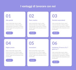 Modello HTML5 Multiuso Per Forniamo Un Lavoro Flessibile