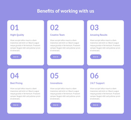 We Provide Flexible Working - One Page Template Inspiration