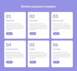 Esnek Çalışma Sağlıyoruz - Duyarlı HTML5 Şablonu