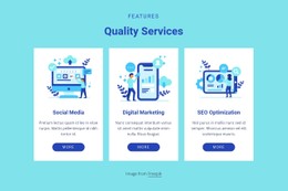 Quality Services Template HTML CSS Responsive