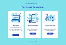 Servicios De Calidad - Creador De Sitios Web Profesional