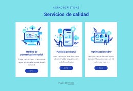 Servicios De Calidad: Página De Destino Definitiva