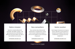 Mise En Page Multiple Intégrée Pour Au Sujet De Notre Compagnie