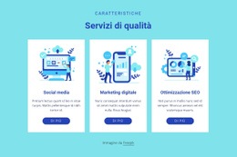 Servizi Di Qualità - HTML Site Builder