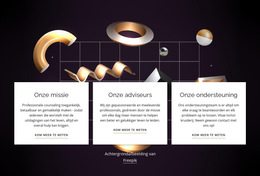 Ingebouwde Meervoudige Lay-Out Voor Over Ons Bedrijf