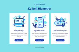Kaliteli Hizmetler Için Çarpıcı WordPress Teması