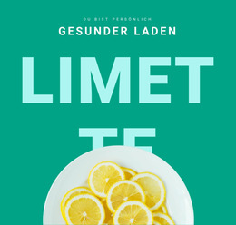 Gesunder Laden - Benutzerdefinierte Joomla-Vorlage