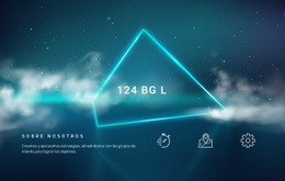 Diseño Con Temática Espacial - Plantilla HTML