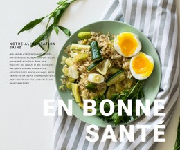 Bon Petit Déjeuner Sain - Meilleure Maquette De Site Web