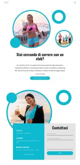 Possiamo Creare, Collaborare E Crescere: Modello Moderno Di Una Pagina