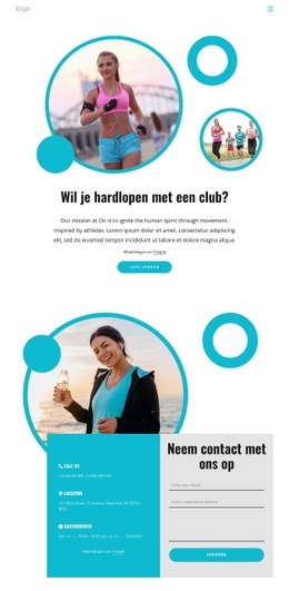 We Kunnen Creëren, Samenwerken En Groeien - HTML Template Builder