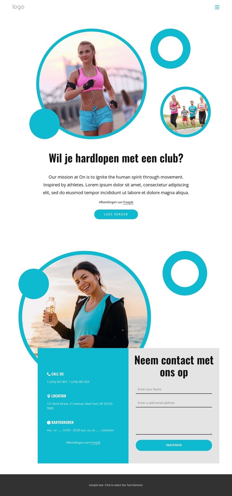 We kunnen creëren, samenwerken en groeien Html Website Builder