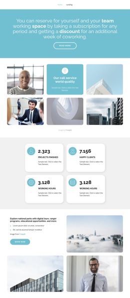 Analytics And Conclusions Templates Html5 Responsive Free