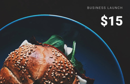 Cheap Food Bootstrap HTML