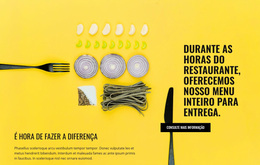 Tema WordPress Multifuncional Para Menu Do Restaurante E Delivery