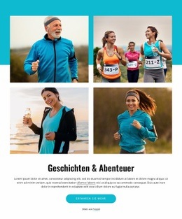 Unsere Abenteuer - Inspiration Für Website-Design